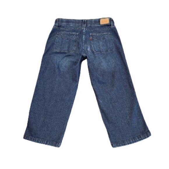 Levi's Mid-Rise Straight Crop Jeans - Picture 4 of 6